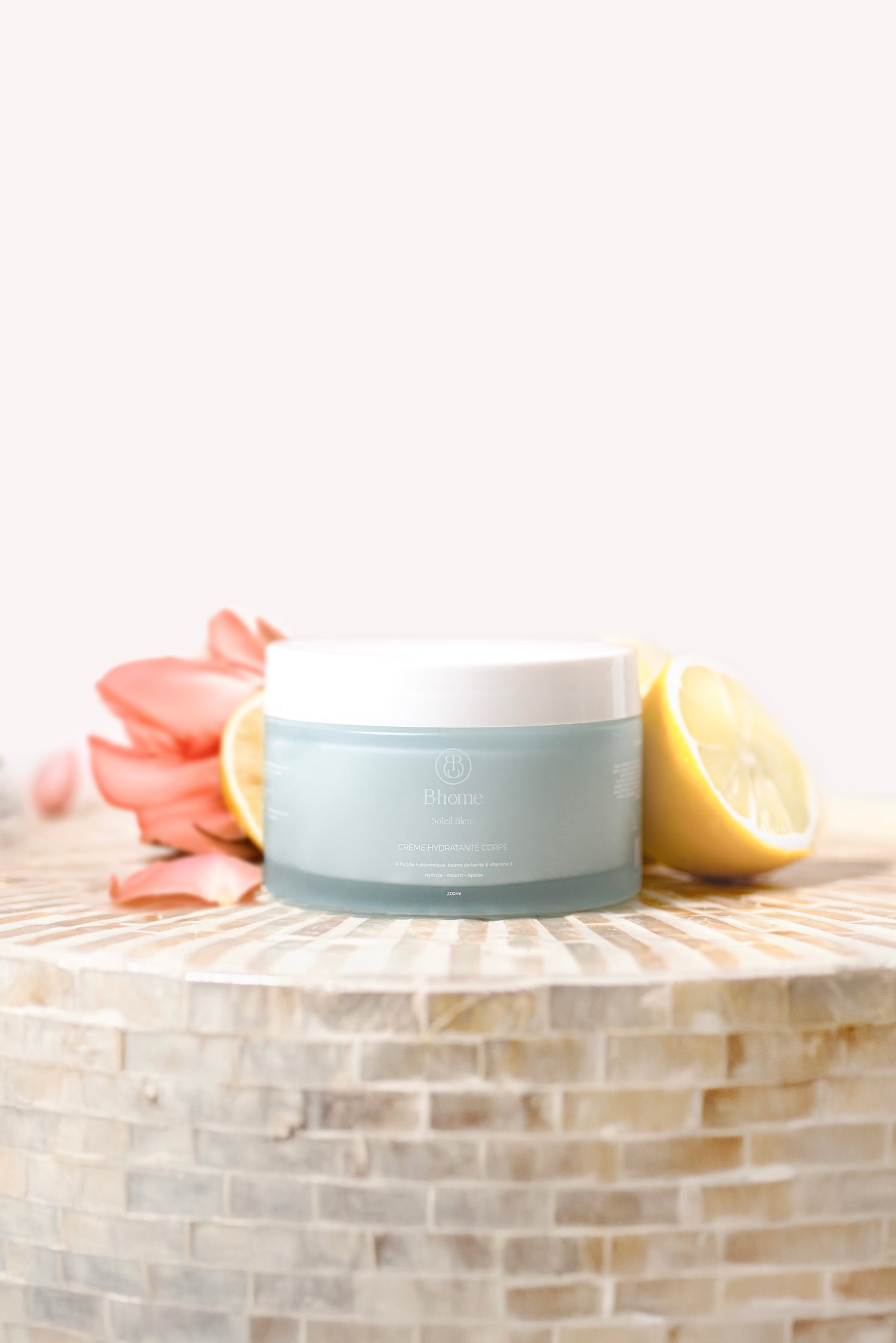 Crème hydratante corps Soleil bleu