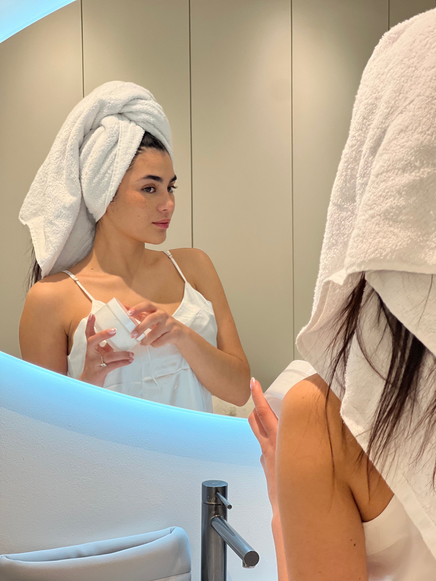 Crème hydratante Musc blanc