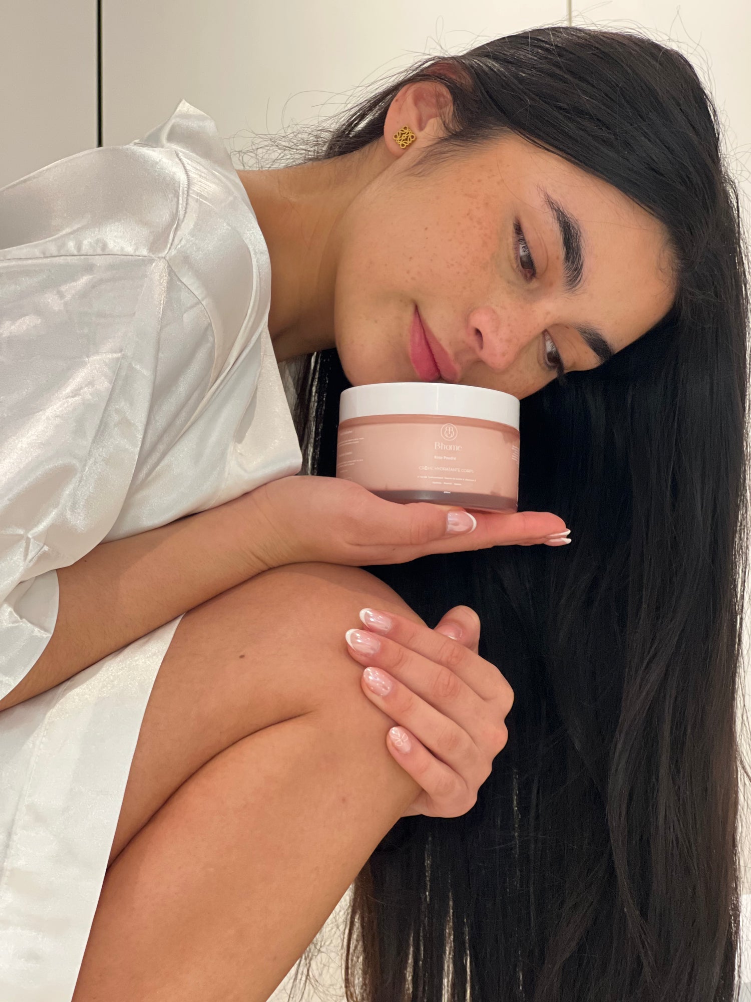 Crème hydratante corps Rose poudré